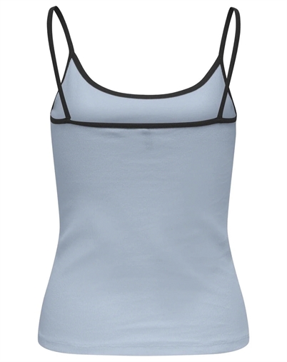 Only - ONLFenja U-Neck Strap Top - Cashmere Blue